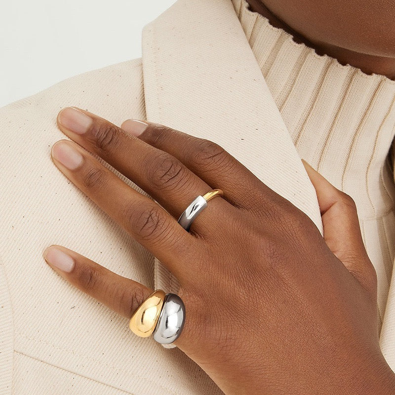 Mixed Tube Ring