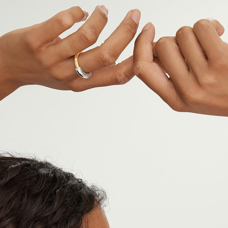 Mixed Tube Ring