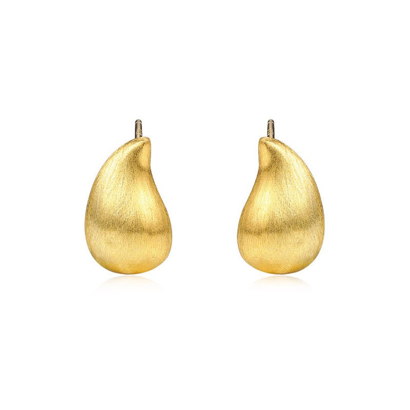 Teardrop Stud Earrings