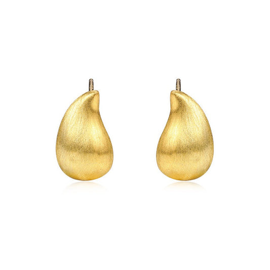 Teardrop Stud Earrings