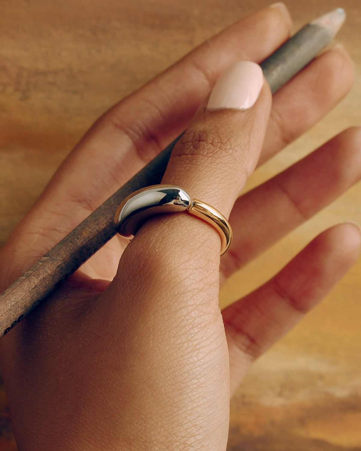 Mixed Tube Ring